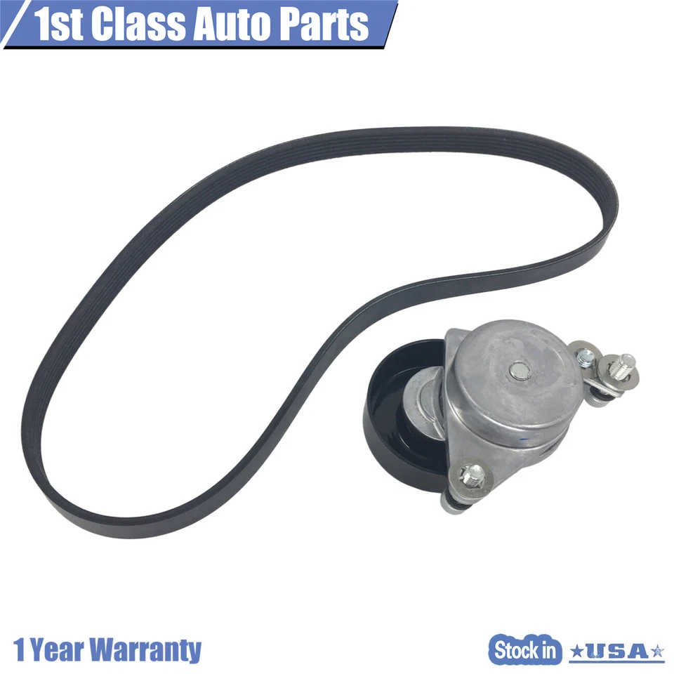 Kit de polea loca tensor de correa para Chevy GMC 1996-2000 7,4 L V8 [10237275] Foto 3 de 4