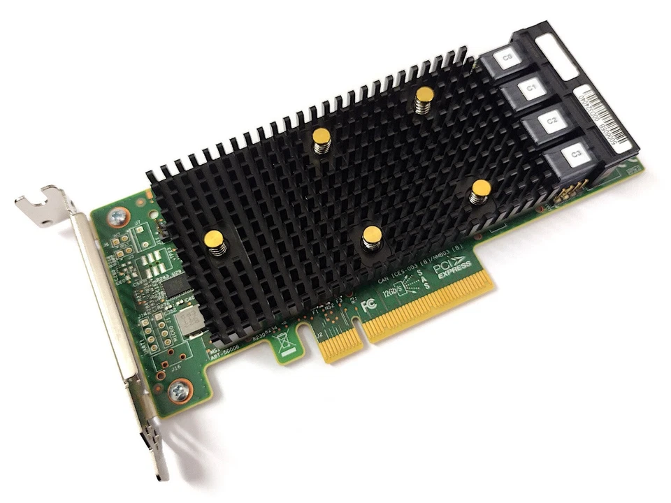 Lenovo 430-16i / Broadcom LSI 9400-16i SATA / SAS HBA Controller 12G IT-Mode NAS - Bild 3 von 4