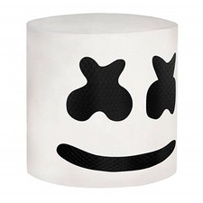 MARSHMELLO DJ Mask LED Full Head Helmet 