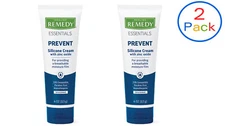 Medline Remedy Essentials Silicone Cream with Zinc Oxide 4oz, 2 Pack-MSC095420