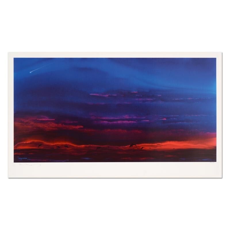 Wyland, "Sacred Seas" Limited Edition Lithograph, Numbered and Hand Signed