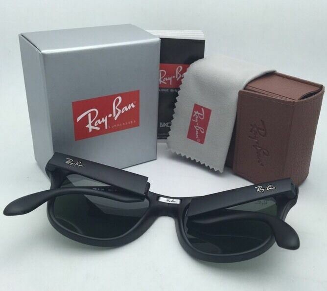 Ray-Ban Sunglasses FOLDING WAYFARER RB 4105 601-S 54-20 Matte