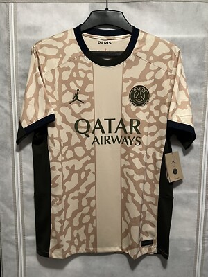 Nike Air Jordan PSG 23/24 Stadium 4th Jersey Hemp Obsidian Nike Air Jordan PSG 23/24 Stadium 4th Jersey Hemp Obsidian