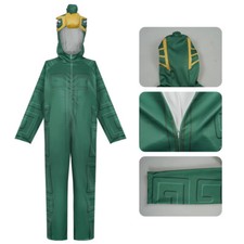 Anime Ne Zha 2 barrier beasts Full Set Children Adult Hooded Jumpsuit Perform