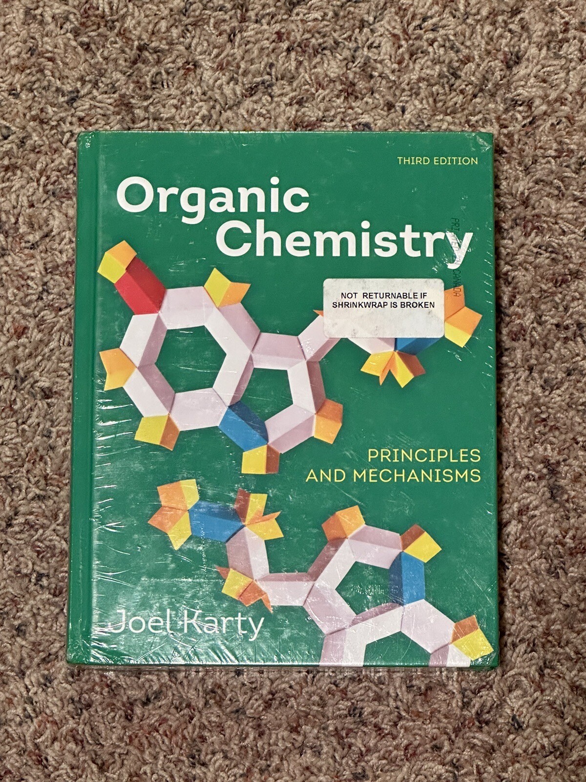 Organic Chemistry : Principles and Mechanisms by Joel Karty (2022, Hardcover) for sale online | eBay