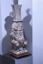 Rare Authentic statue Egyptian Antiquities of God Bes God Of Fun Pharaonic BC