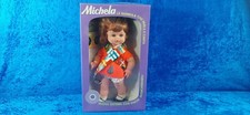 SEBINO MICHELA BAMBOLA VINTAGE ANNI 60 70 DOLL ZECCHINO D' ORO ARAGOSTA ROSSA