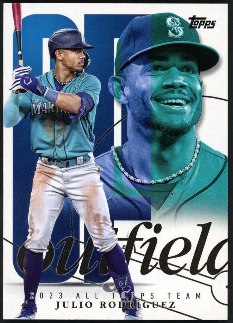 2024 Topps Series 1 Julio Rodriguez #ATT-2 All Topps Team Insert 