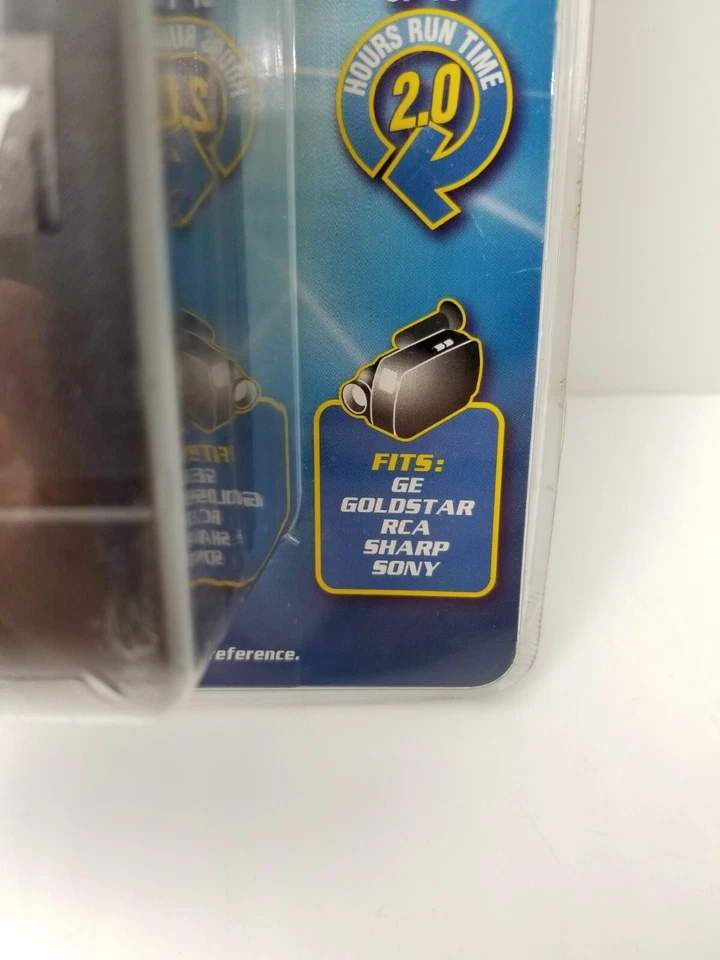 Batería recargable para videocámara Energizer genuina CM2560-C NIP NOS NUEVA *LEER* Foto 3 de 4