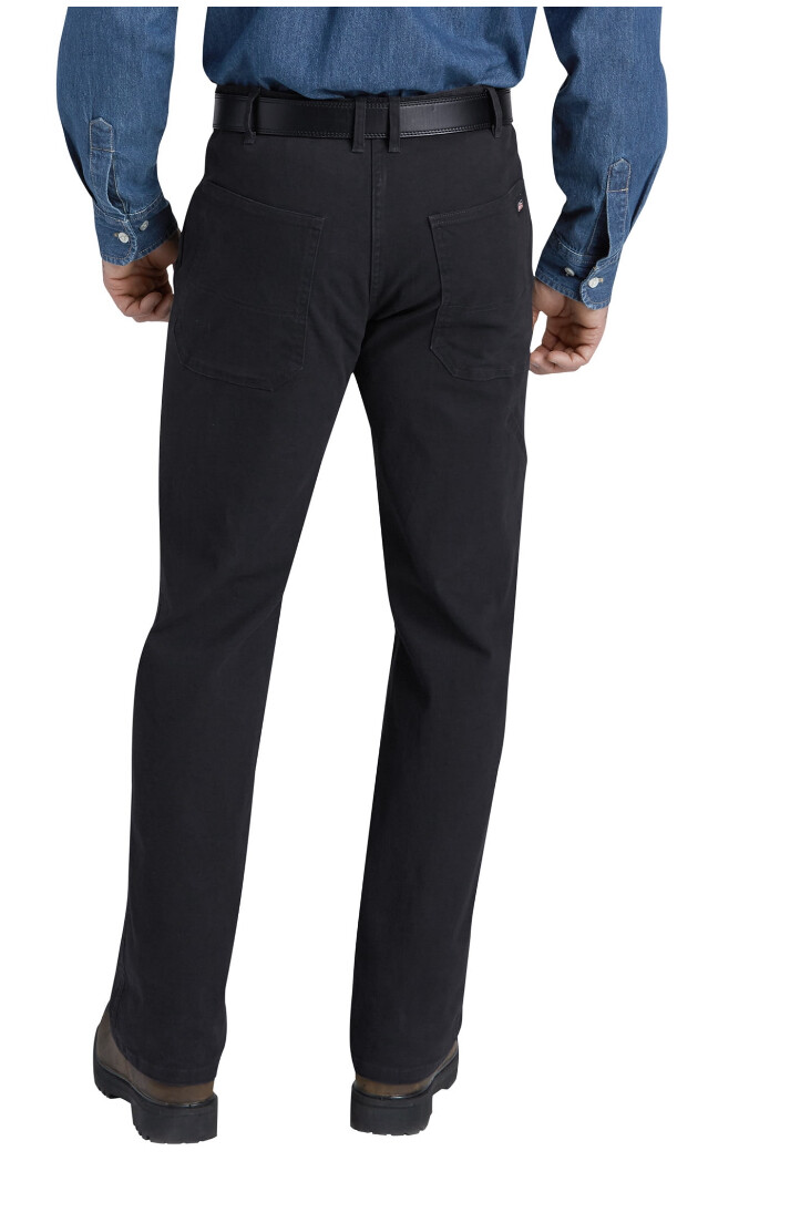 NWT Dickies Dungaree Rugged Work Jeans Regular Fit Flex - Black - Multiple Sizes