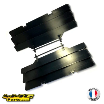 Yamaha YZ 125 250 1993-2001 Radiator Louvers 4EW-2172A-00 Grilles de Radiateur - Photo 1/4