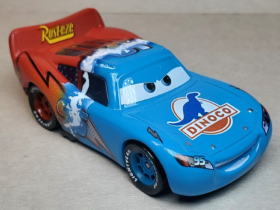 Disney Pixar Cars Transforming Lightning McQueen Dinoco Diecast 1