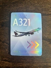 Delta Air Lines Pilot Collectible Trading Card A321 Card #58