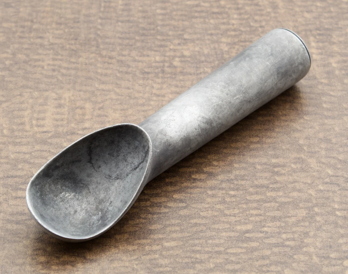 Vintage Aluminum Ice Cream Scoop Dipper eBay