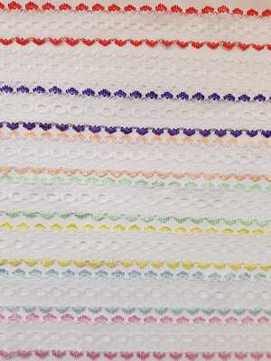 Dovecraft Ösenstricken in Spitze - 35 mm breit verschiedene Farben und Längen 