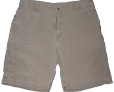 Carhartt Original Fit Shorts B147 DKH 40" Carpenter Work Casual Beige