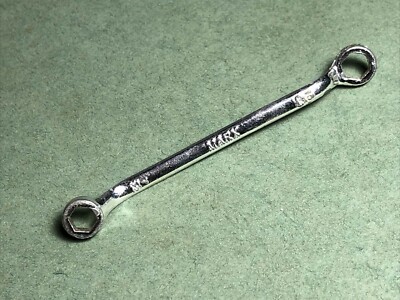 Vintage Marx | Miniature 3'' Box End 6-Point Wrench Tool | 7/32'' x 15/64''