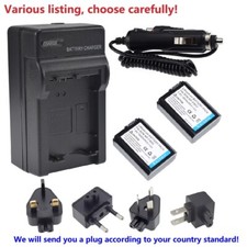 Battery or charger for Sony NP-FW50 Alpha a3000 a5000 a5100 a6000 a6300 a6400