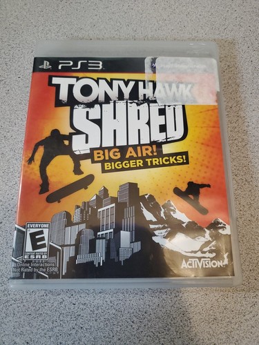 Pack Jeu Tony Hawk SHRED + Planche De Skateboard - Pour Sony PS3, Neuf - Édition Spéciale