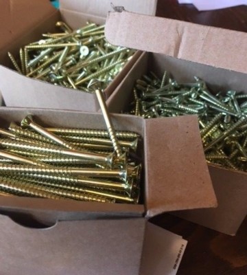 T25 Torx ACS Head Size: 2'', 2.5'' & 3''  Yellow Zinc Outdoor Wood & Drywall Screws