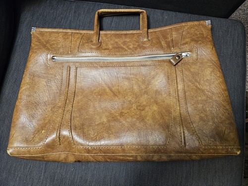 Vintage Escort American Tourist portfolio bag Leather