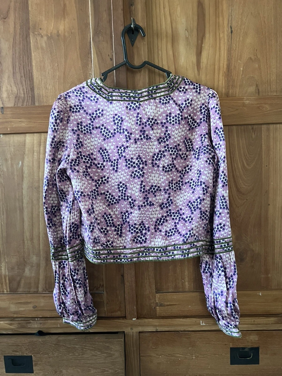 Topshop purple shop jacket