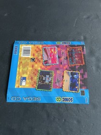 sonic cd sega cd Artwork insert only
