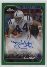 2024 Topps Chrome Auto Green Refractor 49/99 Dallas Clark #BA-DCL Auto v9t
