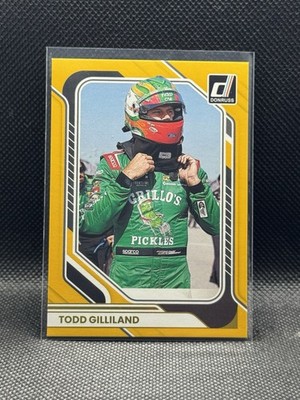 2026 PANINI DONRUSS RACING TODD GILLILAND #67 Gold /10