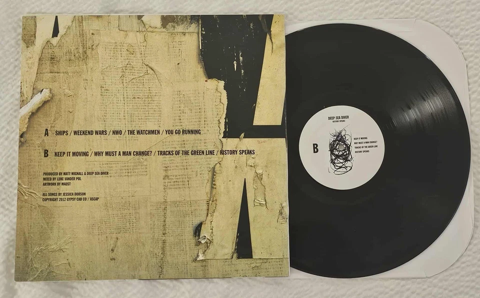 Deep Sea Diver - History Speaks vinyl LP record Rare and Out of print - Image 2 of 2