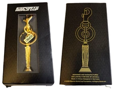 ESPORTS World Cup 2025 Gold Toned KEY CHAIN/KEYRING Rare EWC 25 Promo NEW IN BOX