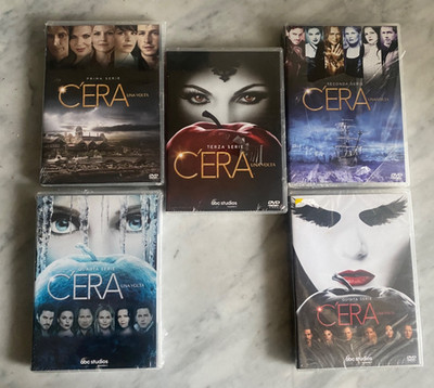 C'ERA UNA VOLTA DVD SIGILLATI STAGIONI 1 2 3 4 5 SERIE TV FUORI CATALOGO ITALIA