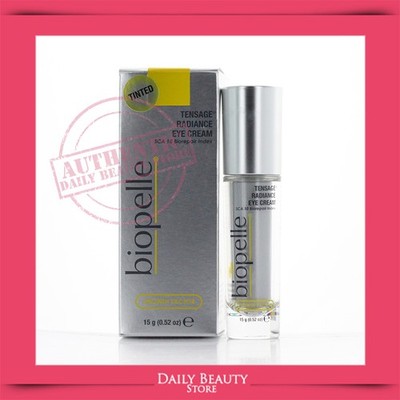 Biopelle Tensage Radiance Eye Cream Tinted 0.52oz 15g NEW FAST SHIP