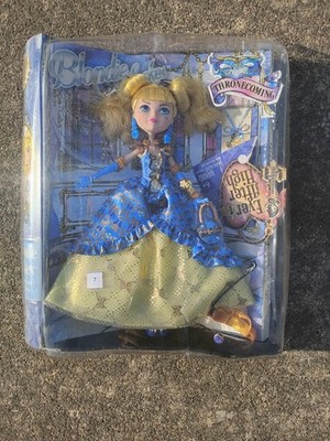 RETIRED Ever After High Blondie Lockes Thronecoming Doll NRFB See Photos