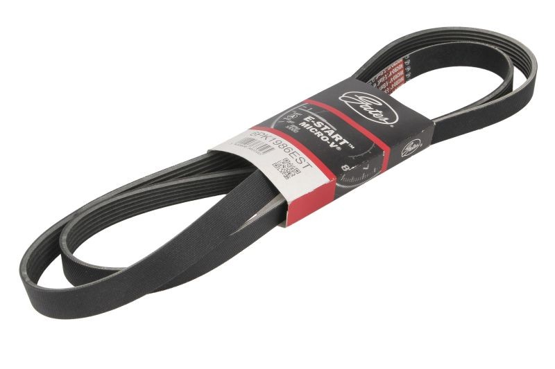 GATES MICRO-V MULTI-RIBBED BELT - 6PK1986EST - Image 27
