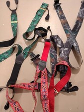 Lot of 3 Vintage Suspenders