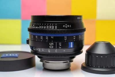 ZEISS CP.3 50mm T2.1 Compact Prime Lens (PL Mount, Feet)