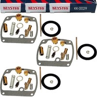 3X Vergaser Reparatursatz FüR Kawasaki KH 400 A 1976 - 1978 S3F Keyster KK-0029