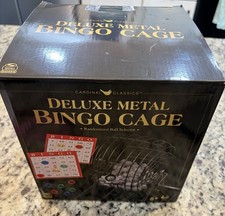 Cardinal Classics Deluxe Metal Bingo Cage Set