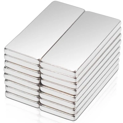 SWIHORAB 16 Stück Neodym Magnete Extra Stark, 20x8x1,5mm Magnete Stark Magneten für M