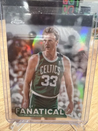 2025 Topps Chrome Larry Bird Base (RAW)