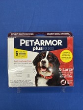 PetArmor Plus Flea and Tick Topical Treatment for Extra Large Dogs - 6 Pack...