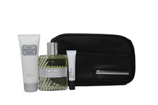 DIOR EAU SAUVAGE 4 PIECE SET FOR MEN EAU DE TOILETTE SPRAY 100ML (UNB)