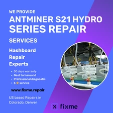 Hashboard Repair Services for ASIC S21 Hydro Series