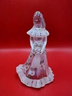 Vintage Fenton Iridescent Bridesmaid Hand Painted By S. Davis
