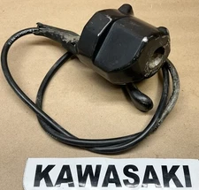 06-09 GENUINE KFX 700 KAWASAKI KFX700 THUMB THROTTLE LEVER WITH CABLE