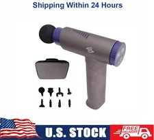 Massage Gun, 8 Massage Heads Electric Handheld Deep Tissue  Vibrating Relax