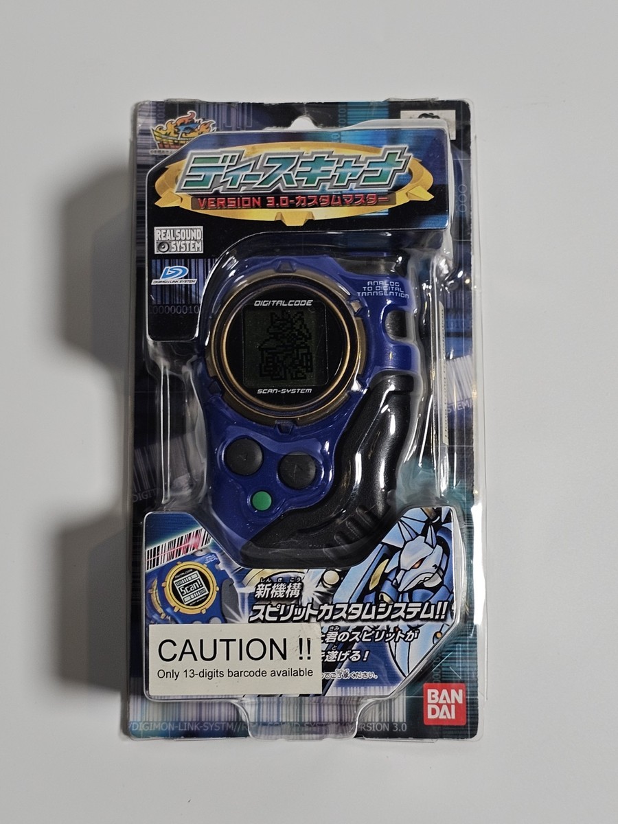 Digimon Frontier Digital Monsters Digivice D-Tector Scanner Black