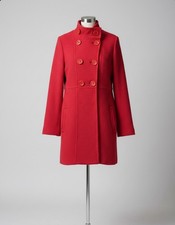 Cappotto donna Corto Doppio Petto Lana Tg S Celyn B/Elisabetta Franchi