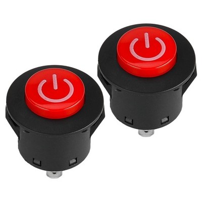 2Pc Kinderspielzeug Elektroauto Motor Start Stop Druckknopf schalter 12V